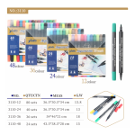 Double-Head Markers, 12 colors/24 colors/36 colors/48 colors
