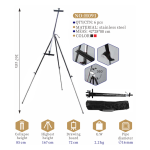 Stainless Steel Easel 167 cm