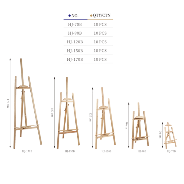 Easel, 170 cm