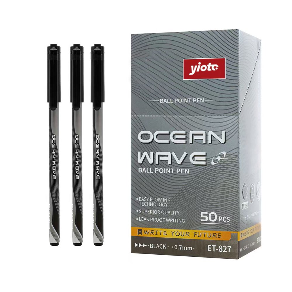 15 Ball Point Pens -Black - Image 1