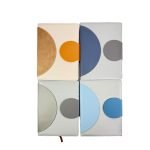 A5 Round Magnetic Snap PU Leather Notebook